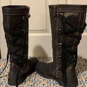 Ladies Leather Timberland Boots